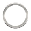 Titanium 7mm Ridged Band 8.5 Titanium 7mm Ridged Band 8.5