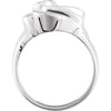 14k White Gold Ring, Size 6 14k White Gold Ring, Size 6