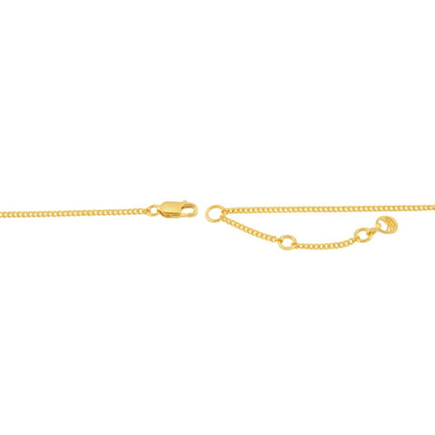 18K Yellow Gold Vermeil Pink Tourmaline, Turquoise, Amethyst, Peridot & Iolite 16" Necklace