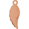 14k Rose Gold Angel Wing Charm 14k Rose Gold Angel Wing Charm