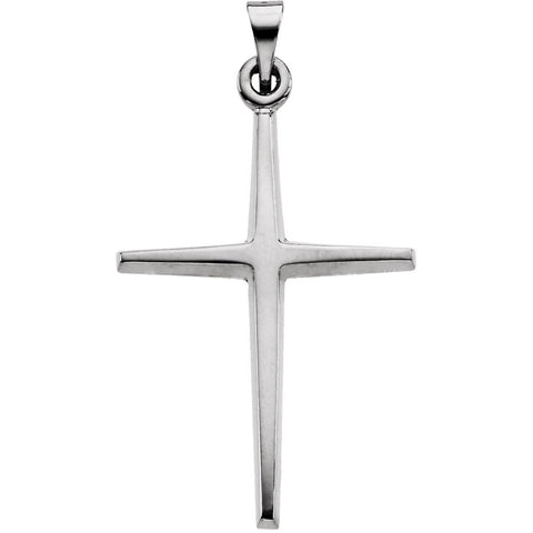 Sterling Silver 32.5x18mm Cross Pendant Sterling Silver 32.5x18mm Cross Pendant