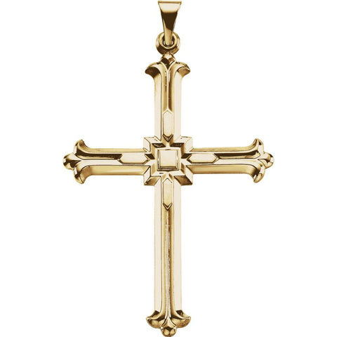 14k Yellow Gold Cross Pendant 14k Yellow Gold Cross Pendant