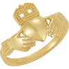 Ladies Claddagh Ring in 14k Yellow Gold ( Size 6 ) Ladies Claddagh Ring in 14k Yellow Gold ( Size 6 )