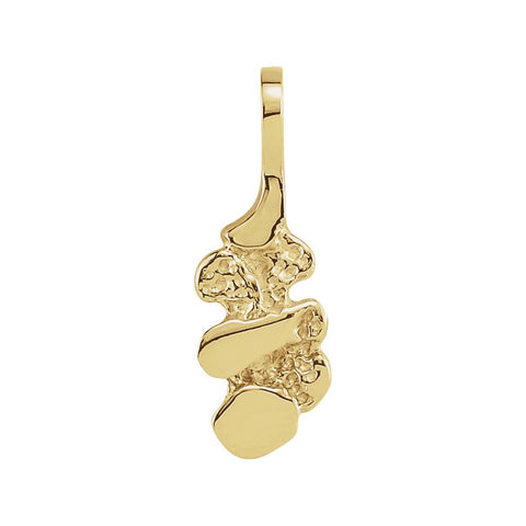 14k Yellow Gold Nugget Pendant 14k Yellow Gold Nugget Pendant