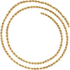 3.0 mm Rope Chain in 14k Yellow Gold ( 24-Inch )
