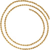 3.0 mm Rope Chain in 14k Yellow Gold ( 24-Inch ) 3.0 mm Rope Chain in 14k Yellow Gold ( 24-Inch )