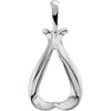 Metal Fashion Pendant in 14k Yellow Gold Metal Fashion Pendant in 14k Yellow Gold