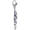 Sterling Silver Wing Charm Sterling Silver Wing Charm