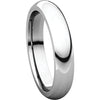 Sterling Silver 4mm Comfort Fit Band, Size 4
