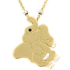18K Vermeil Elephant 17-Inch Necklace 18K Vermeil Elephant 17-Inch Necklace