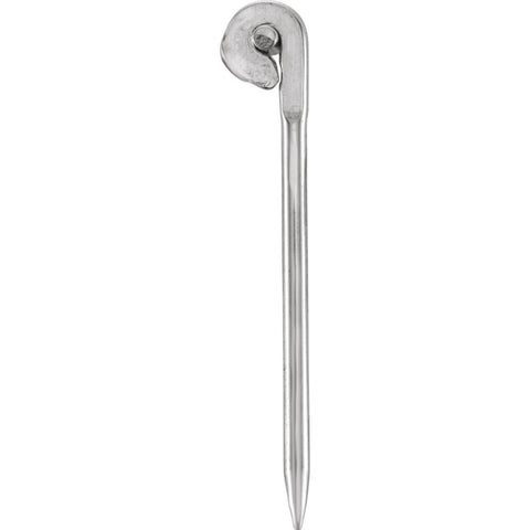 Sterling Silver Pin Stem with Rivet for Brooch Sterling Silver Pin Stem with Rivet for Brooch