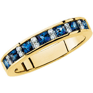 14k White Gold Anniversary Band, Size 7.5 14k White Gold Anniversary Band, Size 7.5