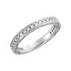14k White Gold 3/8 ctw. Diamond Eternity Band, Size 6 14k White Gold 3/8 ctw. Diamond Eternity Band, Size 6