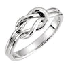 Metal Fashion Ring in 14k White Gold ( Size 6 ) Metal Fashion Ring in 14k White Gold ( Size 6 )