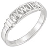 What Would Jesus Do Ring in 10k Yellow Gold ( Size 5 ) What Would Jesus Do Ring in 10k Yellow Gold ( Size 5 )