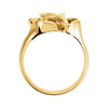 14k Yellow Gold Freeform Ring, Size 6 14k Yellow Gold Freeform Ring, Size 6