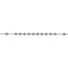 Sterling Silver Rose Quartz Bead Rosary Sterling Silver Rose Quartz Bead Rosary