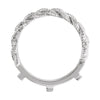 14k White Gold Ring Guard, Size 6 14k White Gold Ring Guard, Size 6