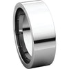 Sterling Silver 7mm Flat Band, Size 7 Sterling Silver 7mm Flat Band, Size 7