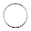 10k White Gold 6mm Lightweight Grooved Milgrain Band Size 10 10k White Gold 6mm Lightweight Grooved Milgrain Band Size 10