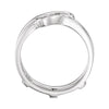 14k White Gold Ring Guard, Size 6 14k White Gold Ring Guard, Size 6
