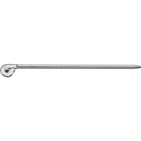 Sterling Silver Pin Stem with Rivet for Brooch Sterling Silver Pin Stem with Rivet for Brooch
