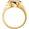 14k Yellow Gold Freeform Ring, Size 6 14k Yellow Gold Freeform Ring, Size 6