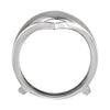 14k White Gold Metal Ring Guard, Size 6 14k White Gold Metal Ring Guard, Size 6