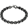 Sterling Silver Black Ruthenium Plated Link Chain Sterling Silver Black Ruthenium Plated Link Chain