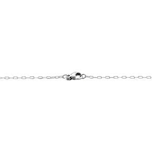 Sterling Silver Circle Link Fashion Necklace Sterling Silver Circle Link Fashion Necklace