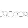 Sterling Silver Circle Link Fashion Necklace Sterling Silver Circle Link Fashion Necklace