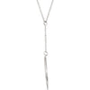 Sterling Silver 16" Necklace with Fashion Drop Sterling Silver 16" Necklace with Fashion Drop