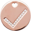 Amalfi Stainless Steel Checked Pendant Amalfi Stainless Steel Checked Pendant
