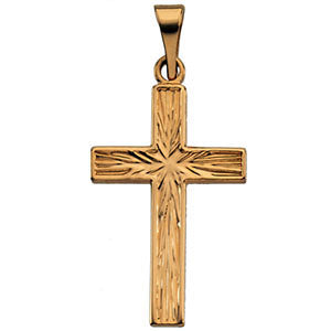 14k Yellow Gold Cross Pendant 14k Yellow Gold Cross Pendant