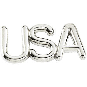 14k Yellow Gold USA Lapel Pin 14k Yellow Gold USA Lapel Pin