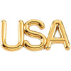 14k White Gold USA Lapel Pin 14k White Gold USA Lapel Pin