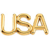 14k Yellow Gold USA Lapel Pin