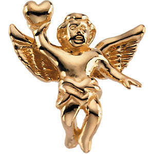 18k Yellow Gold Cherub Lapel Pin 18k Yellow Gold Cherub Lapel Pin