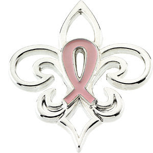 Sterling Silver Pink Pourri™ Breast Cancer Awareness Lapel Pin Sterling Silver Pink Pourri™ Breast Cancer Awareness Lapel Pin