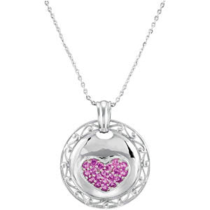 Sterling Silver Strength of a Mother Necklace