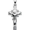 Crucifix Pendant in Sterling Silver Crucifix Pendant in Sterling Silver