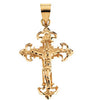 14k Yellow Gold Crucifix Pendant 14k Yellow Gold Crucifix Pendant