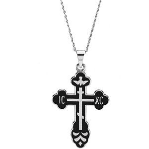 Sterling Silver St. Xena Cross Pendant with Chain & Packaging Sterling Silver St. Xena Cross Pendant with Chain & Packaging