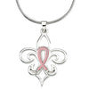Pink Pourri Breast Cancer Awareness Pendant in Sterling Silver