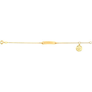 14k Yellow Gold Angel Bracelet 14k Yellow Gold Angel Bracelet