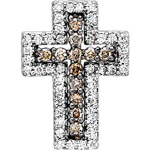 14k White Gold Cross Pendant 14k White Gold Cross Pendant