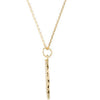 14k Yellow Gold Angel Wing Necklace