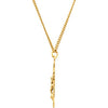 Gold Plated Crucifix Necklace