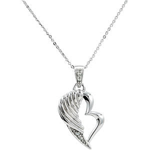 Sterling Silver The Broken Wing Necklace Sterling Silver The Broken Wing Necklace
