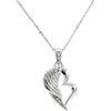 The Broken Wing Pendant and Chain with Packaging in Sterling Silver The Broken Wing Pendant and Chain with Packaging in Sterling Silver